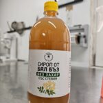 Сироп от бял бъз със стевия